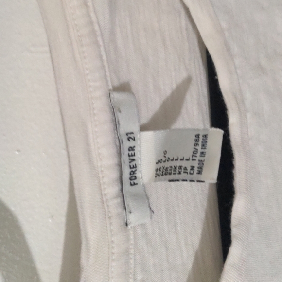 Peachy Smile Face Distressed Tee - Picture 3 of 4